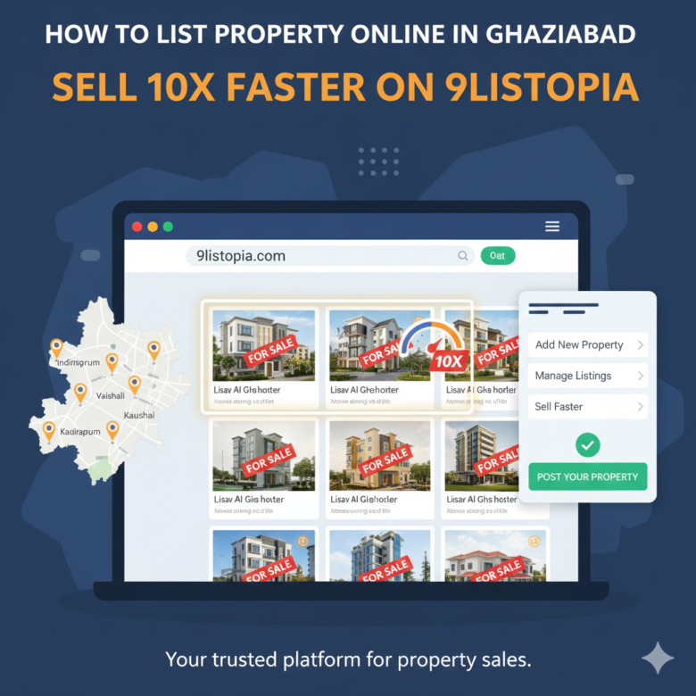 How to List Property Online in Ghaziabad: Sell 10x Faster