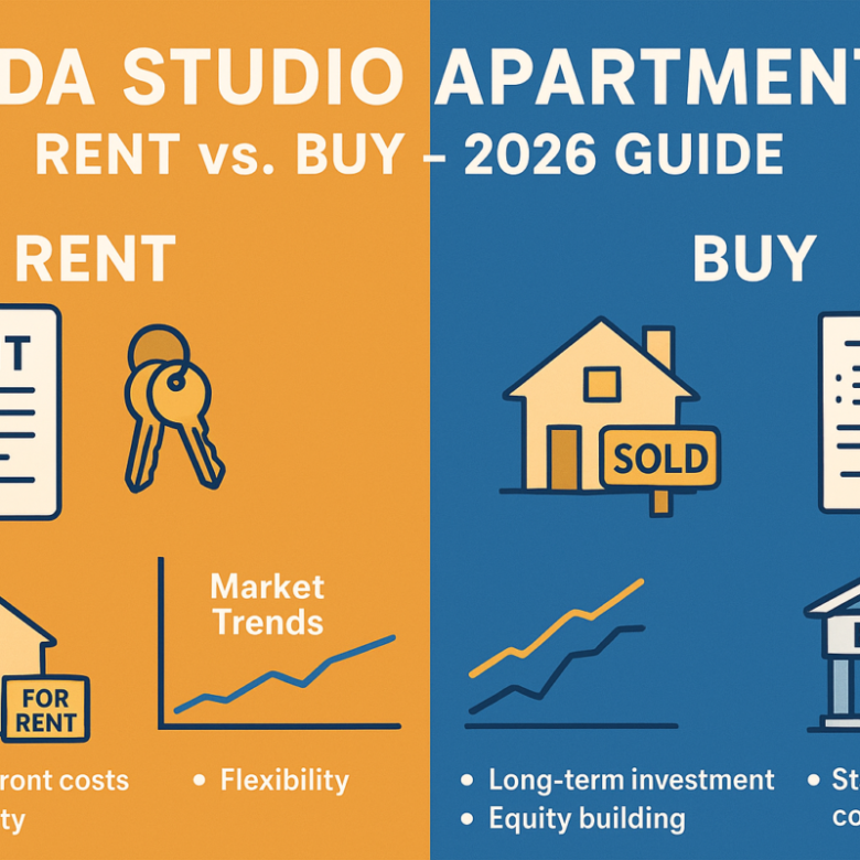 Noida Studio Apartment Rent vs. Buy: Ultimate 2026 Guide